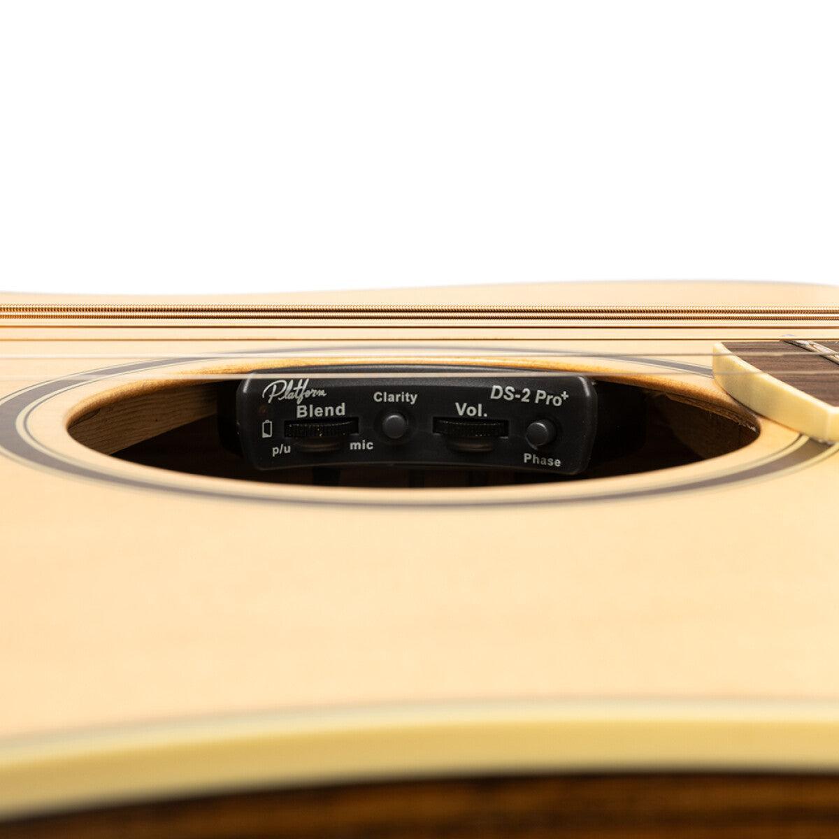 Crafter ES-OVKG DCE NAT – Dreadnought western guitar i massivt ovangkol