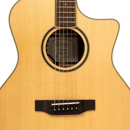 Crafter ES-OVKG GCE NAT – Grand Auditorium western guitar med cutaway