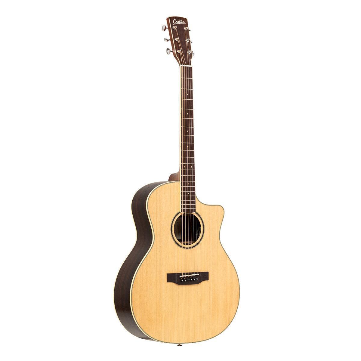 Crafter ES-ROSE GCE NAT – Grand Auditorium western guitar i massivt rosentræ