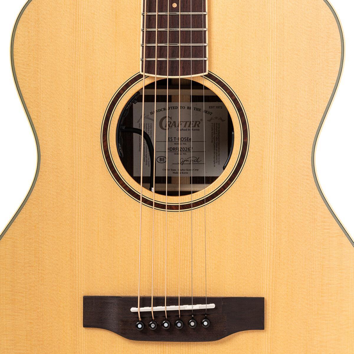 Crafter ES-ROSE TE NAT – Orchestra western guitar i massivt rosentræ