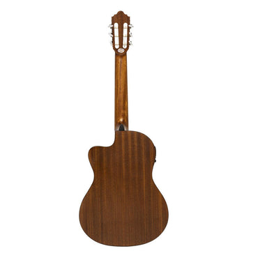 Crafter HC100-CE-N – Silver Series 100 klassisk elektrisk guitar med cutaway (Natural)