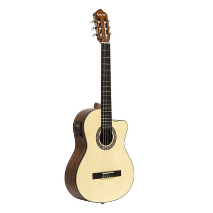 Crafter HC100-CE-N – Silver Series 100 klassisk elektrisk guitar med cutaway (Natural)