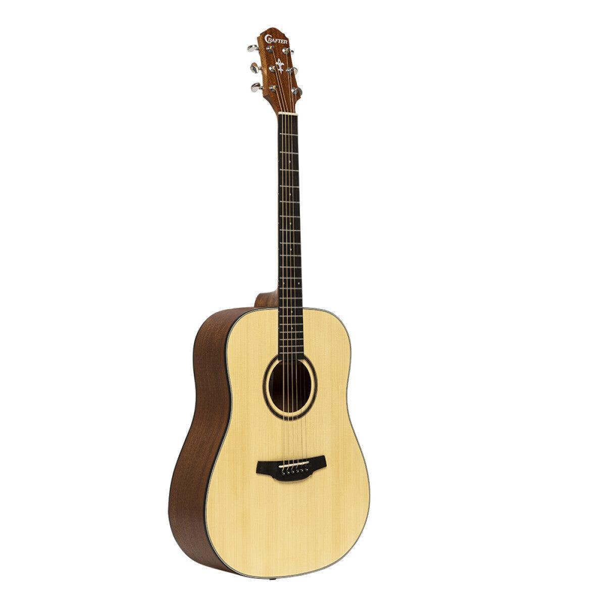 Crafter HD100-N Silver series 100 dreadnought akustisk guitar med Engelmann-grandæk