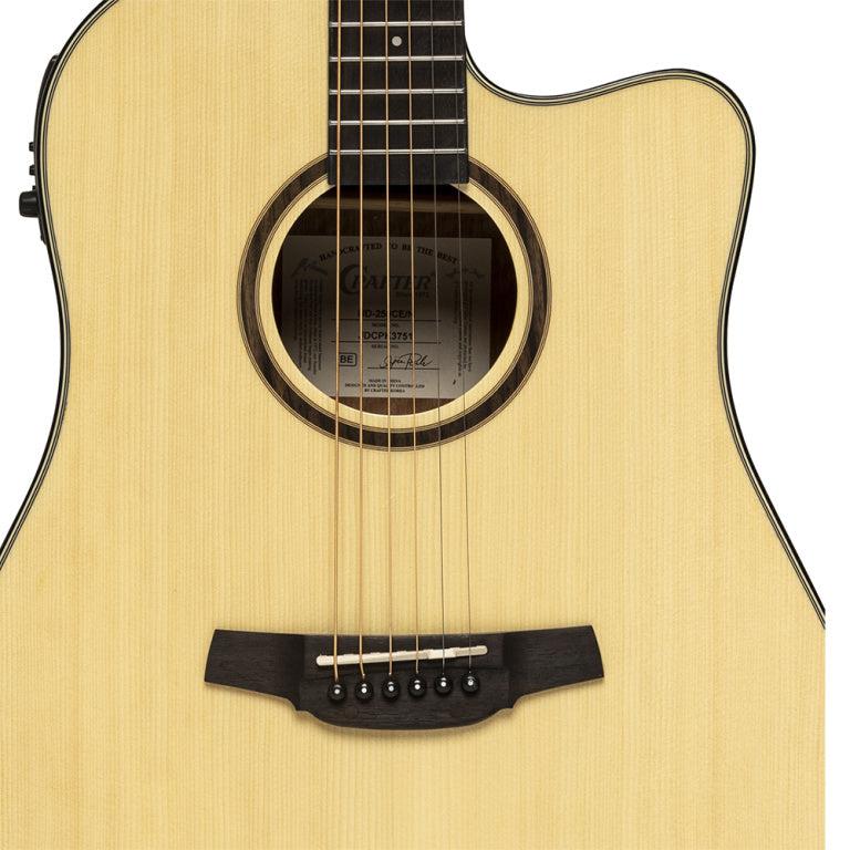 Crafter HD250-CE-N Dreadnought E/A guitar med cutaway