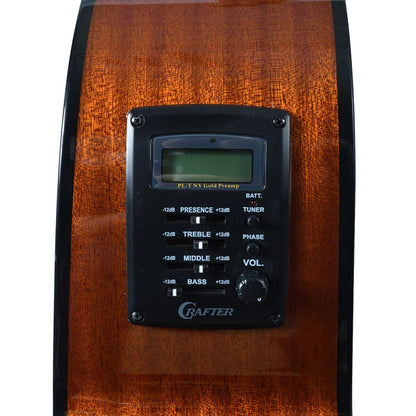 Crafter HJ250-CE-N – Jumbo western guitar med cutaway og pickup