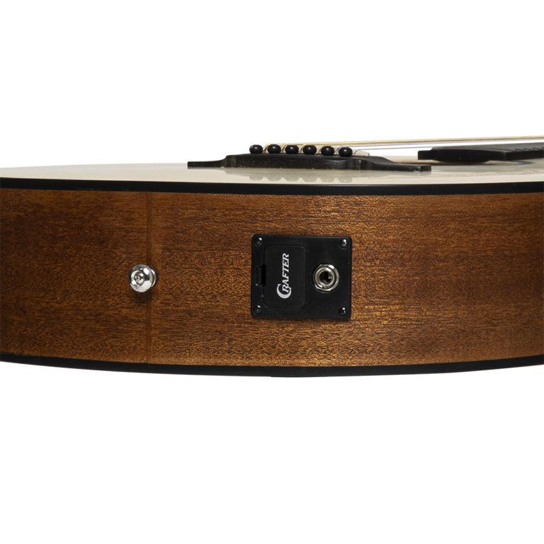 Crafter HM100E-N – Mini elektroakustisk western-guitar