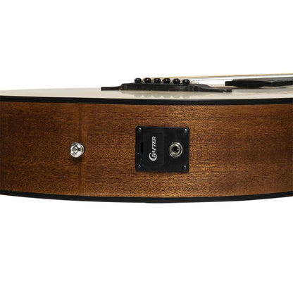 Crafter HM100E-N – Mini elektroakustisk western-guitar