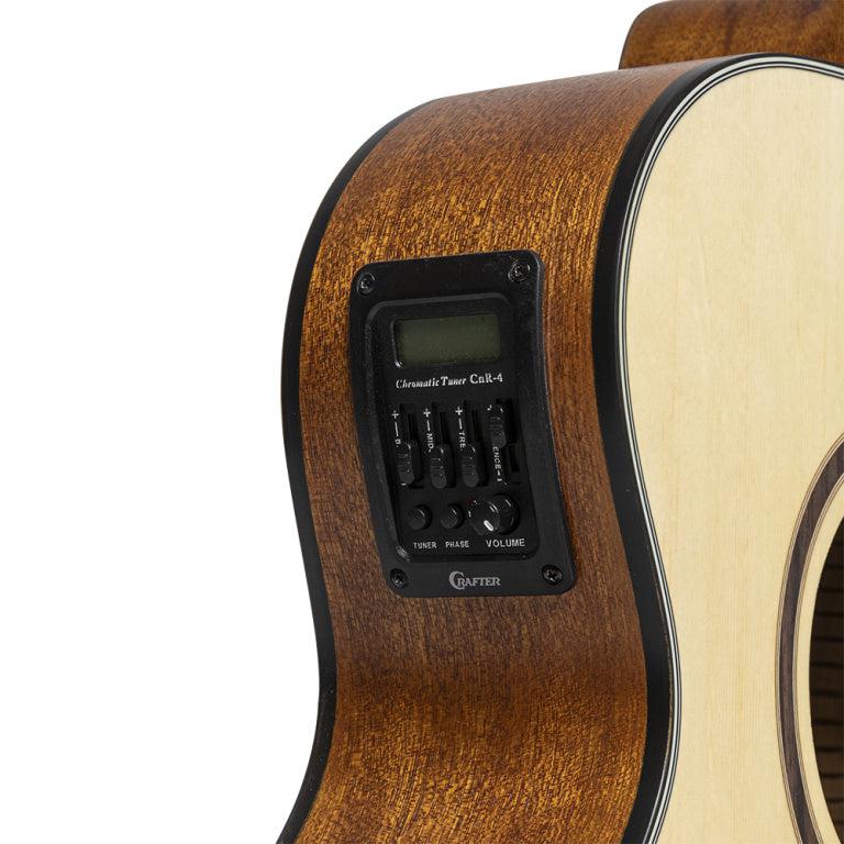 Crafter HM100E-N – Mini elektroakustisk western-guitar