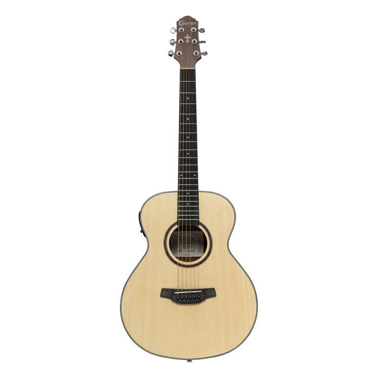 Crafter HM100E-N – Mini elektroakustisk western-guitar