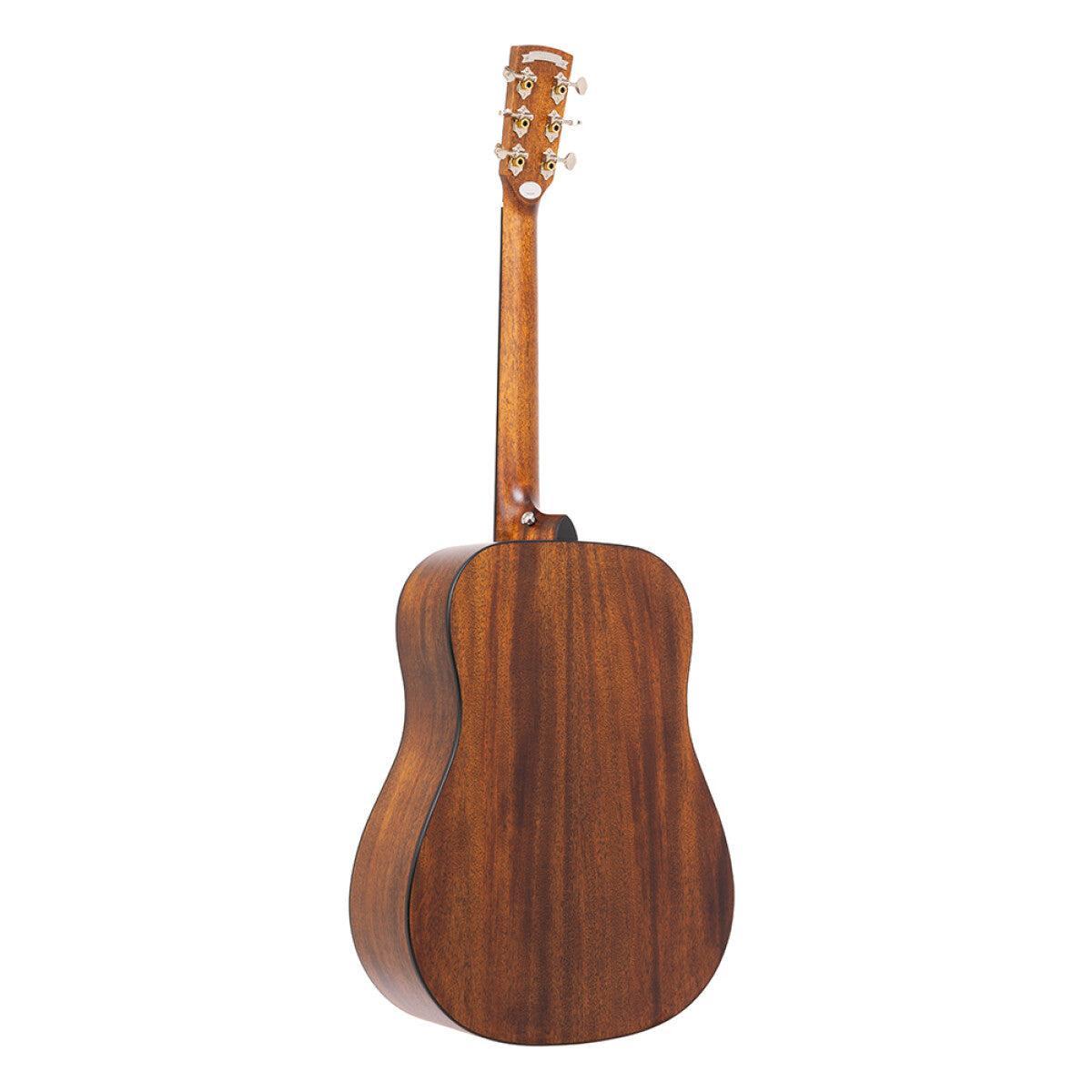 Crafter LITE D15 – Dreadnought western guitar med massiv mahogni top