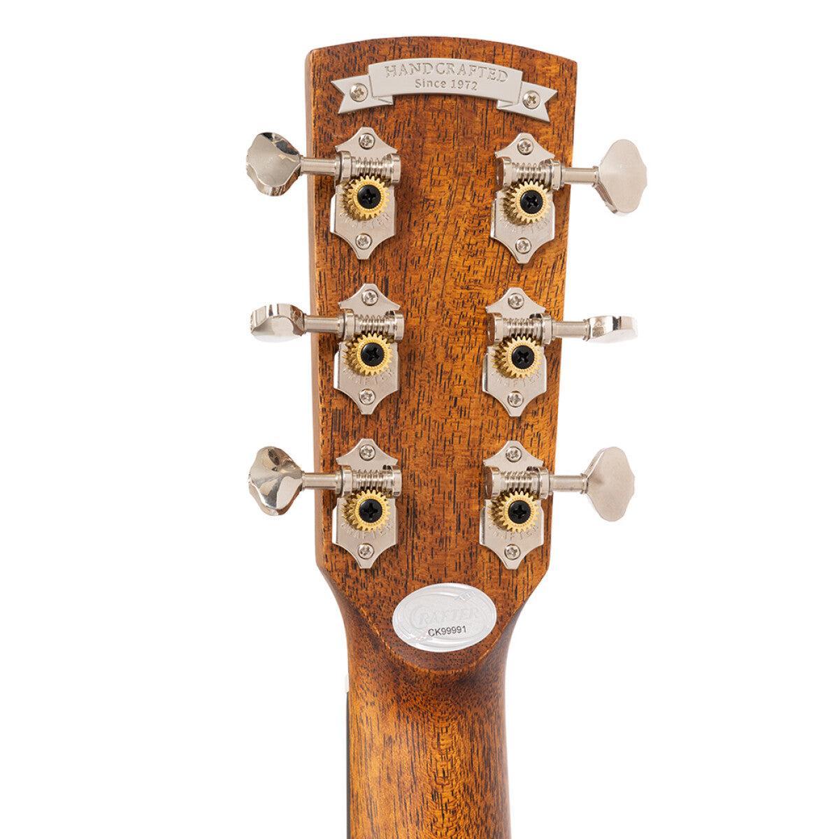 Crafter LITE D15 – Dreadnought western guitar med massiv mahogni top