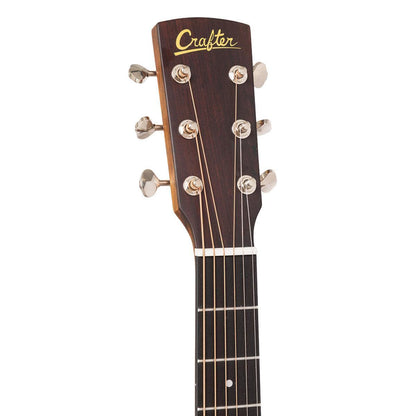 Crafter LITE D15CE – Dreadnought western guitar med massiv mahogni top