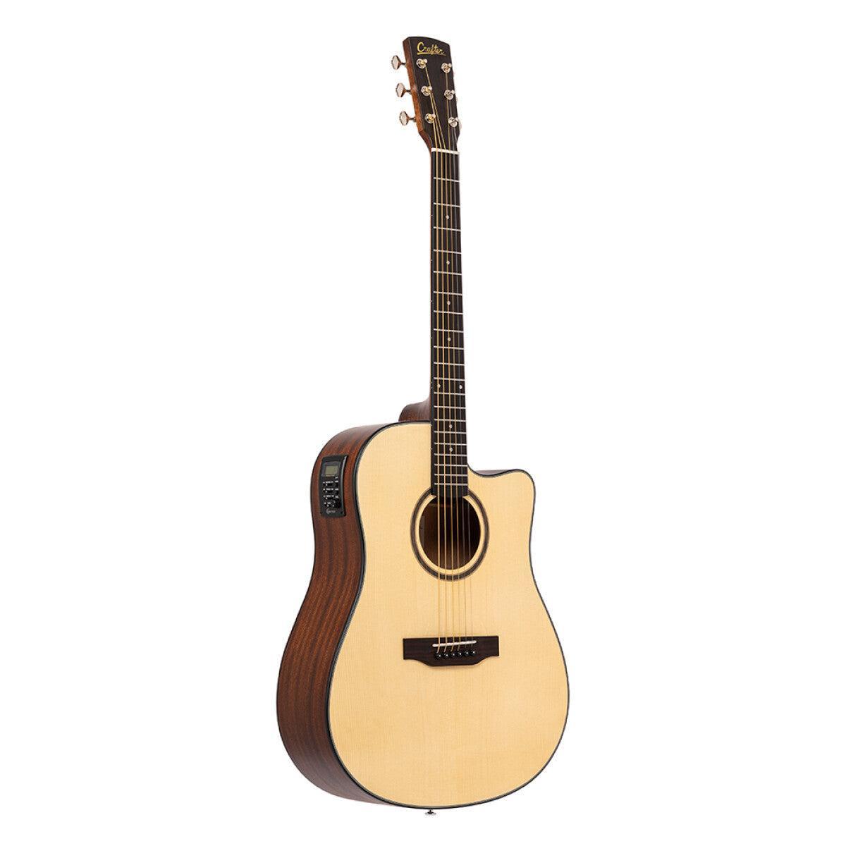 Crafter LITE D16CE – LITE Series Dreadnought akustisk-elektrisk guitar med cutaway
