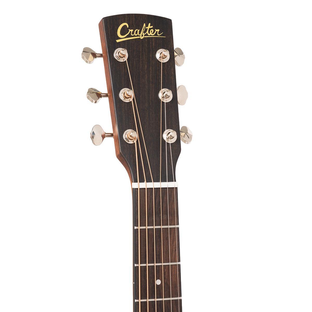 Crafter LITE G15CE – Grand Auditorium western guitar med massiv mahogni top