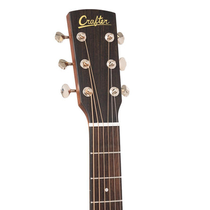 Crafter LITE G15CE – Grand Auditorium western guitar med massiv mahogni top