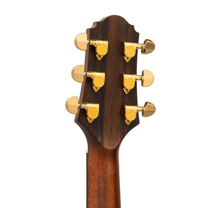 Crafter LX G-4000CE – High-End Grand Auditorium western-guitar med massivt alpin-grandæk og Macassar ibenholt