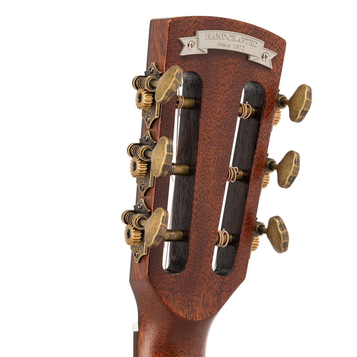 Crafter MIND ALK DL DCE – Dreadnought western-guitar med massivt flammet akacietræ og L.R. Baggs Anthem