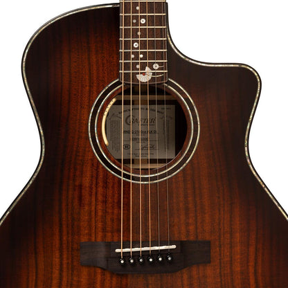 Crafter MIND ALK DL GCE – Grand Auditorium western guitar i massiv Acacia