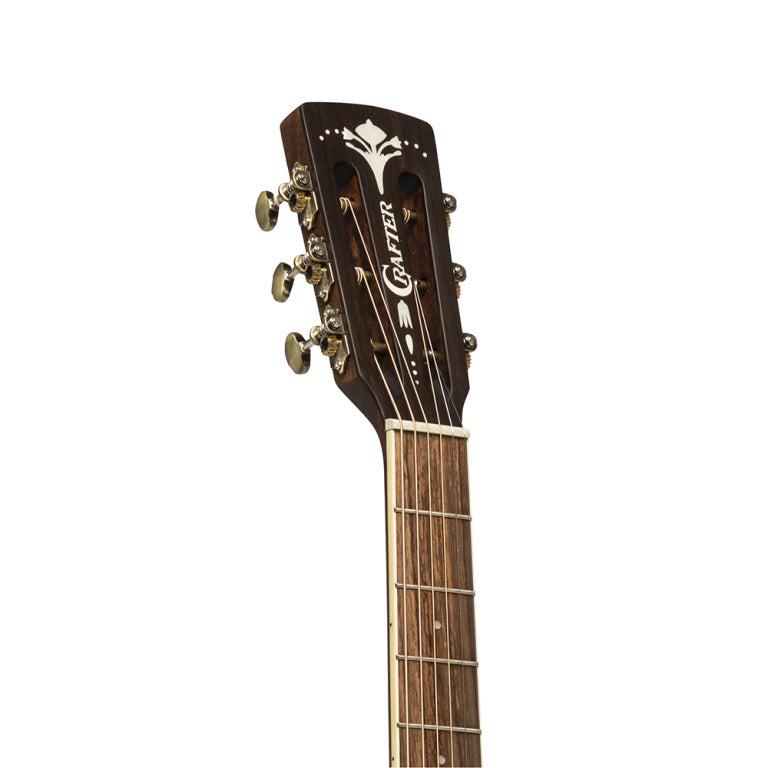 Crafter MIND D-ALPE N Dreadnought E/A guitar med massiv gran dæk