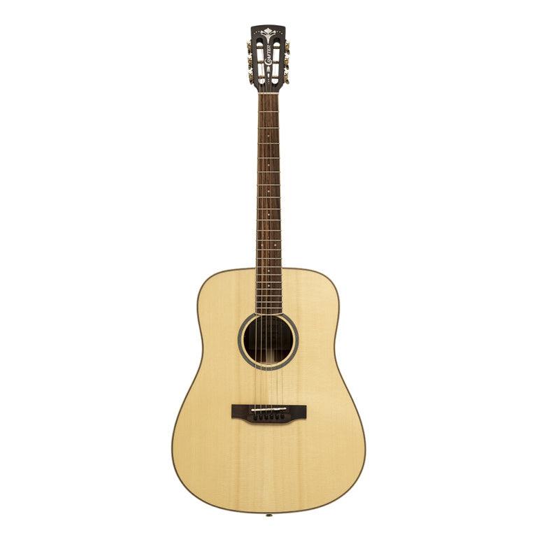 Crafter MIND D-ALPE N Dreadnought E/A guitar med massiv gran dæk