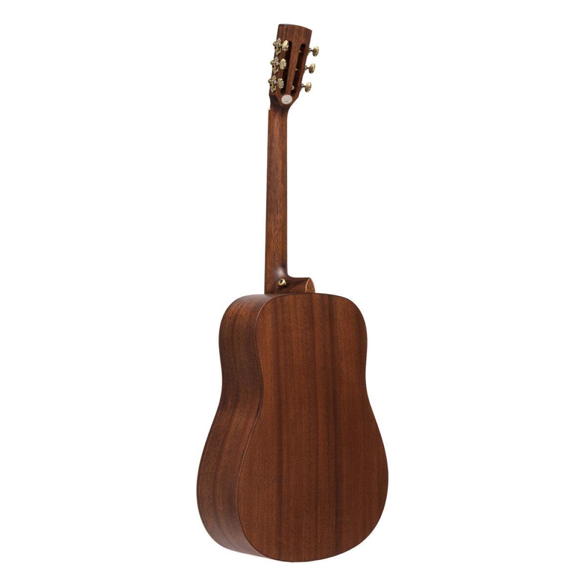 Crafter MIND D15E NAT – Dreadnought western guitar med massiv mahogni top