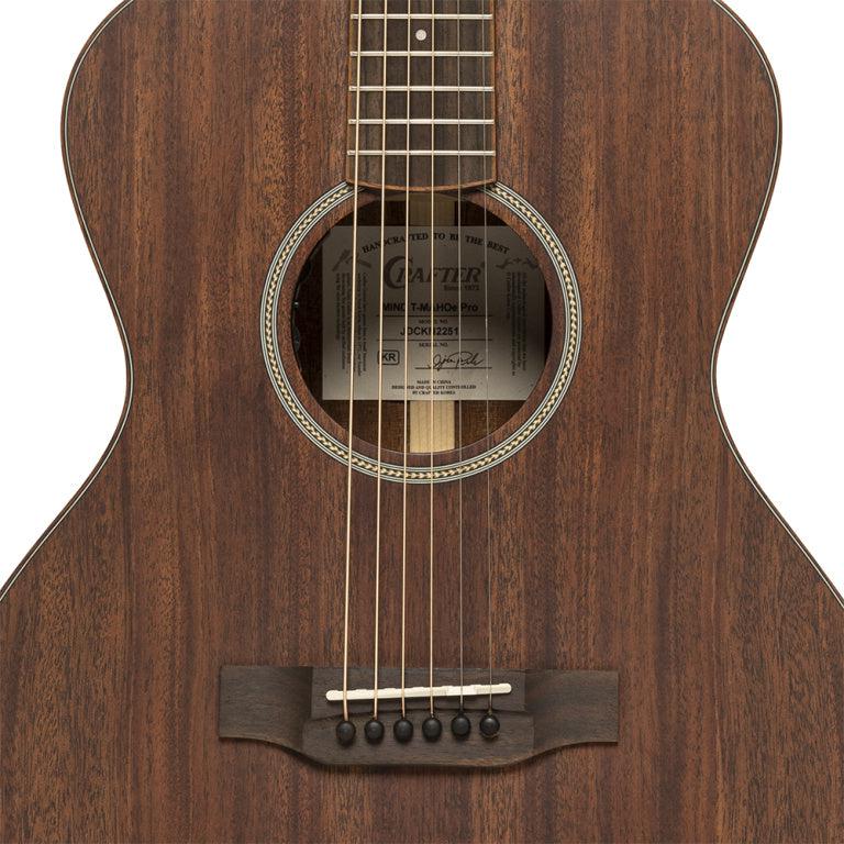 Crafter MIND T-MAHO NAT Orchestra elektrisk-akustisk guitar med massivt mahognidæk