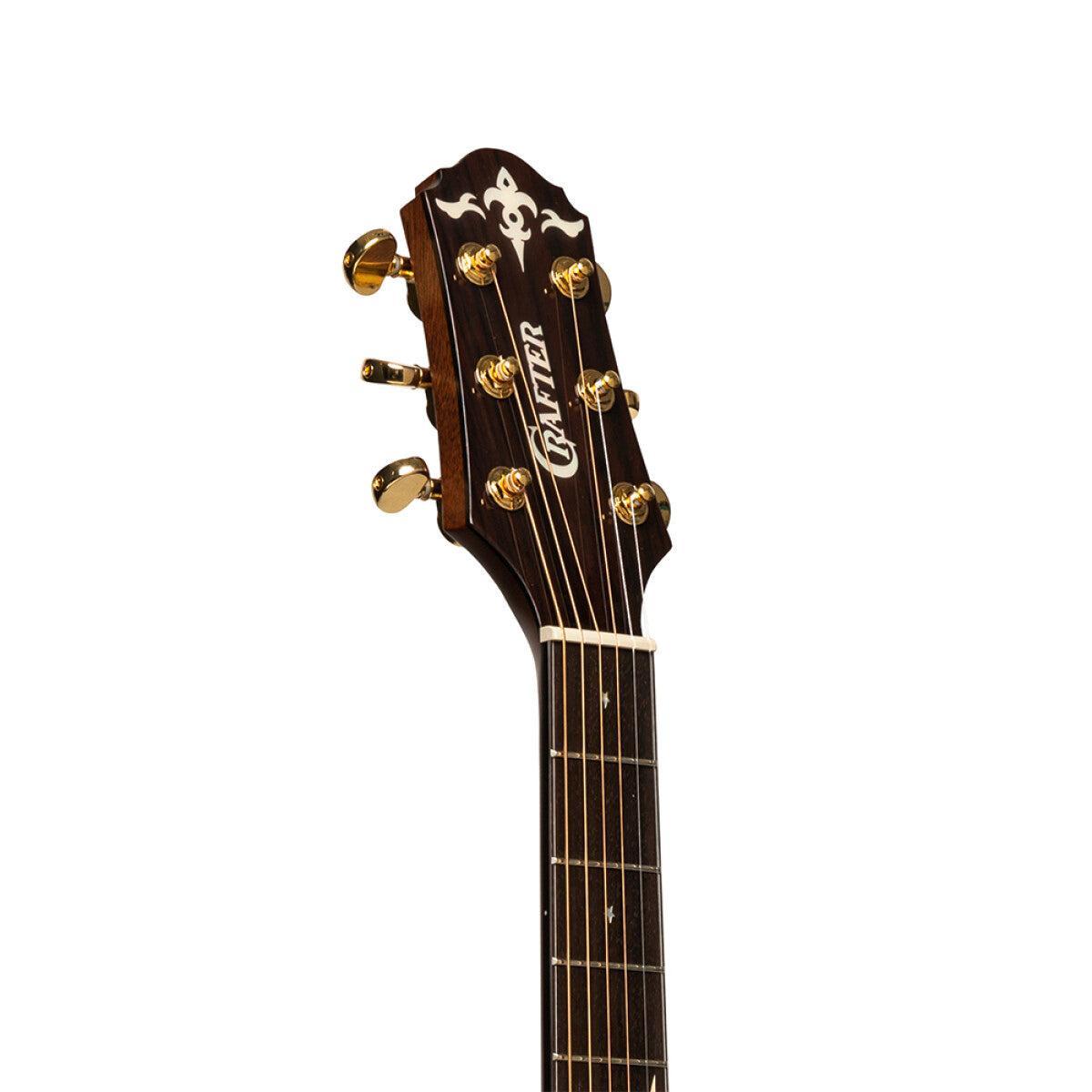 Crafter ML G-1000CE – Grand Auditorium western-guitar med massivt gran- og palisanderkrop