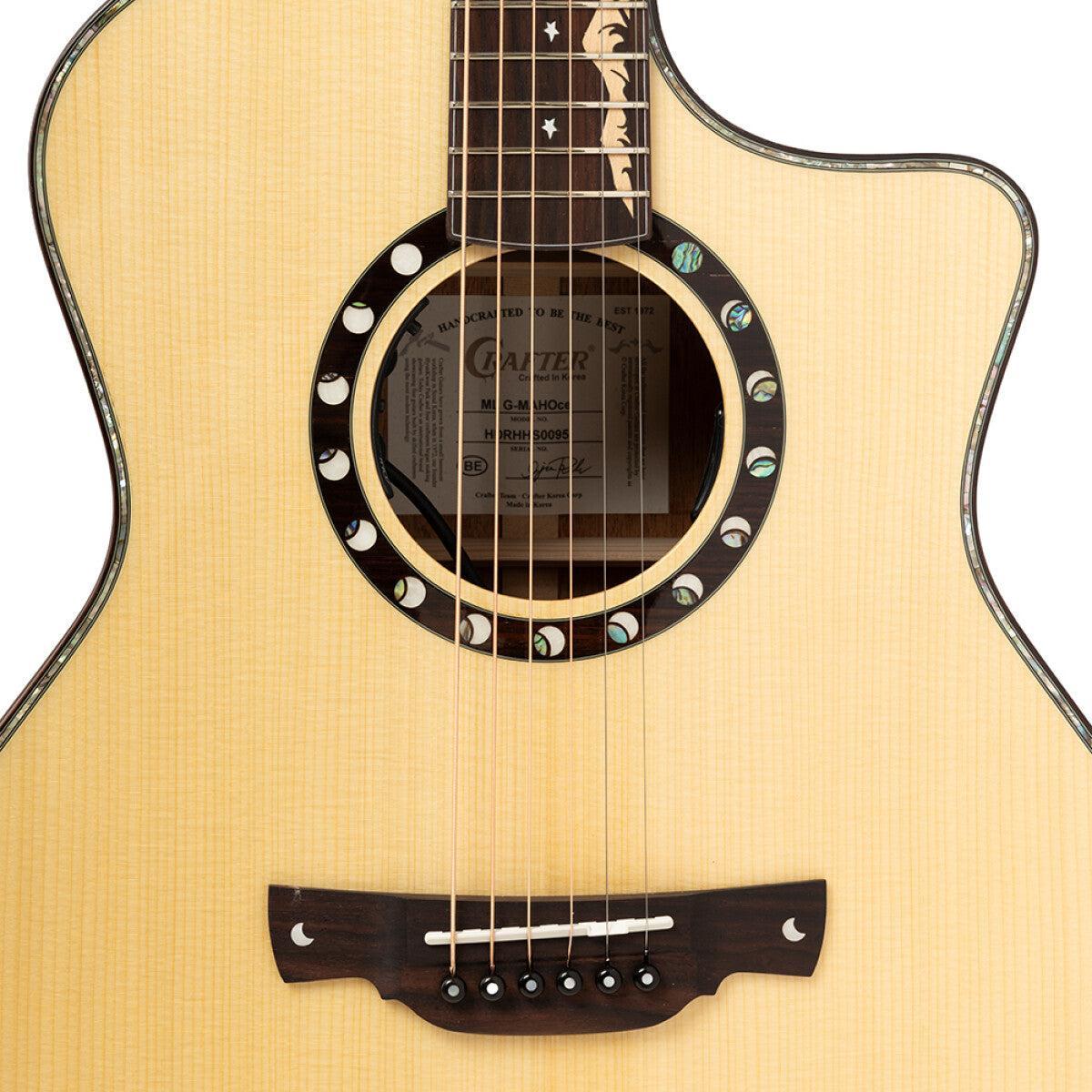 Crafter ML G-MAHO CE – Grand Auditorium western-guitar med massivt gran- og mahognikrop