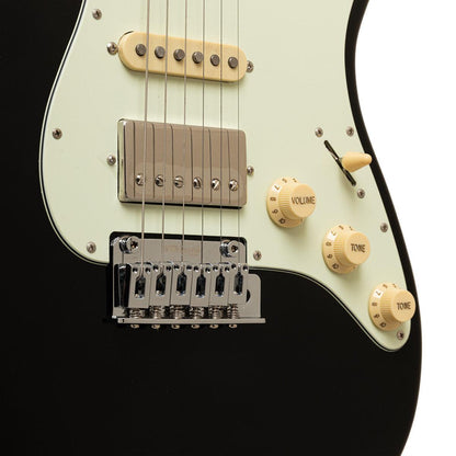 Crafter SEOUL SVVSM CB – Modern Seoul Series elguitar (Cosmic Black) inkl. gigbag