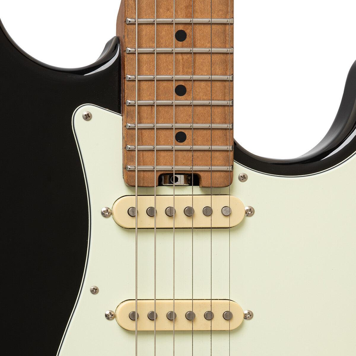 Crafter SEOUL SVVSM CB – Modern Seoul Series elguitar (Cosmic Black) inkl. gigbag