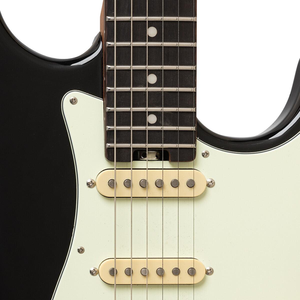 Crafter SEOUL SVVSR CB – Modern Seoul Series elguitar (Cosmic Black) inkl. gigbag