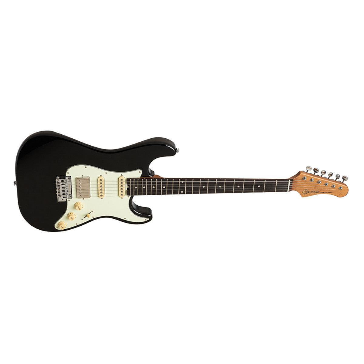 Crafter SEOUL SVVSR CB – Modern Seoul Series elguitar (Cosmic Black) inkl. gigbag