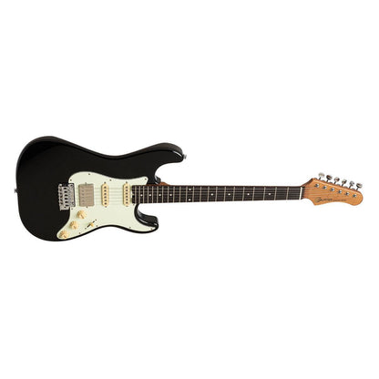 Crafter SEOUL SVVSR CB – Modern Seoul Series elguitar (Cosmic Black) inkl. gigbag
