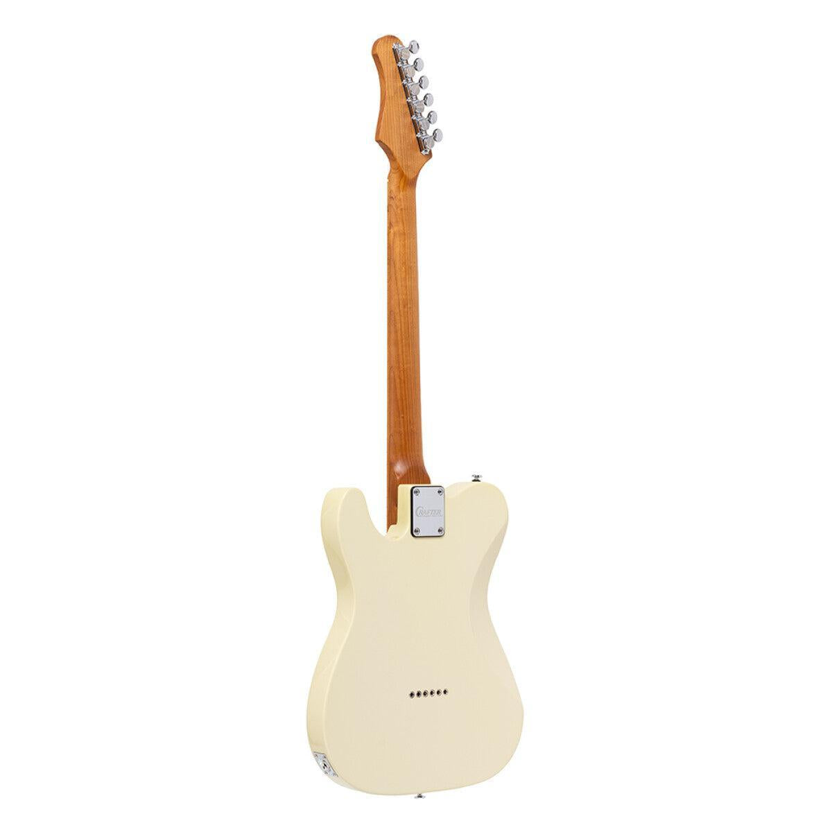 Crafter SEOUL T50VSM MW – Modern T-style elguitar med locking tuners (Malty White)