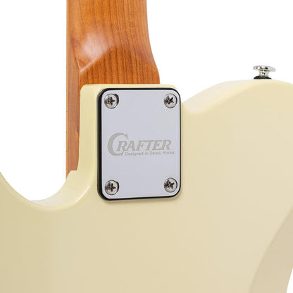 Crafter SEOUL T50VSM MW – Modern T-style elguitar med locking tuners (Malty White)