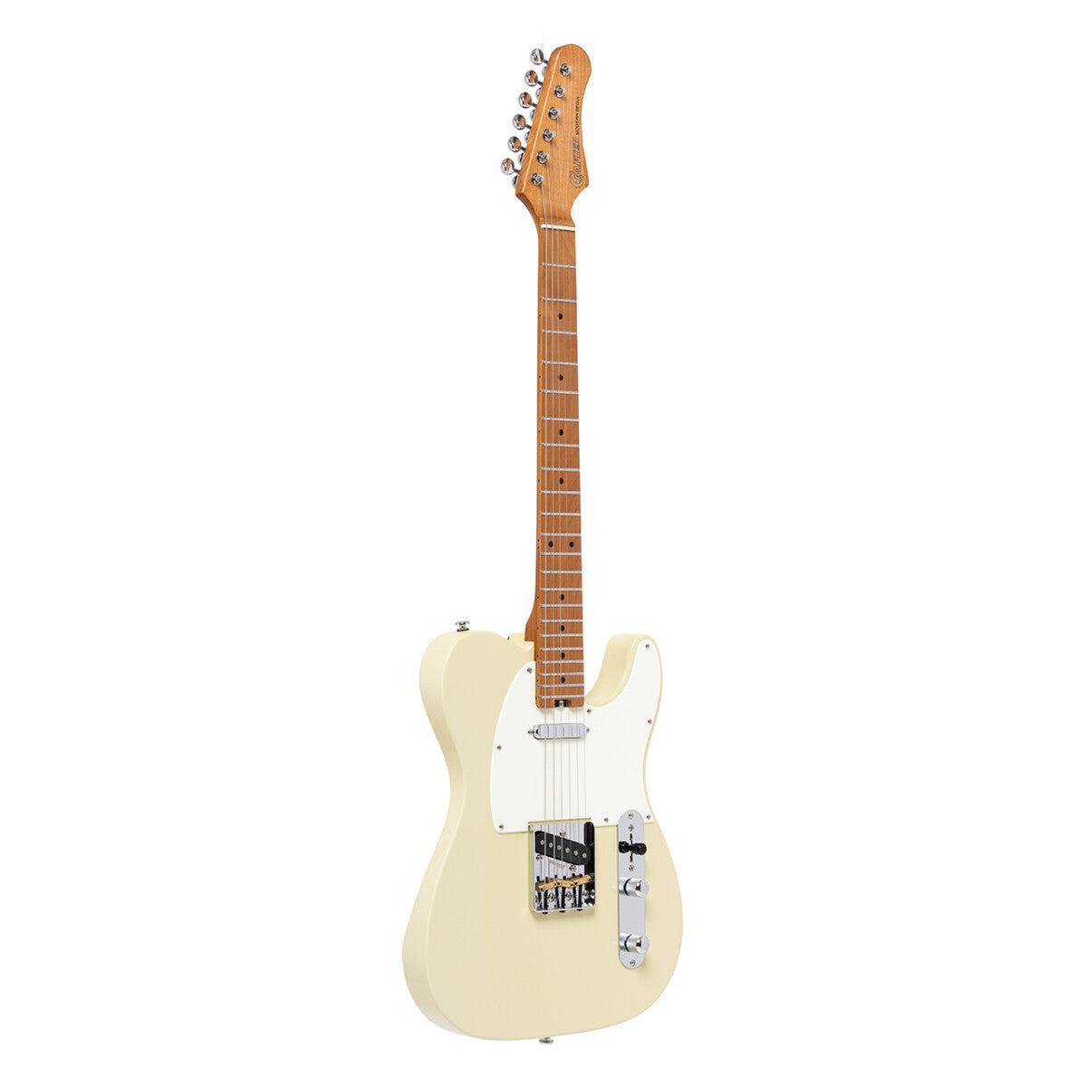 Crafter SEOUL T50VSM MW – Modern T-style elguitar med locking tuners (Malty White)