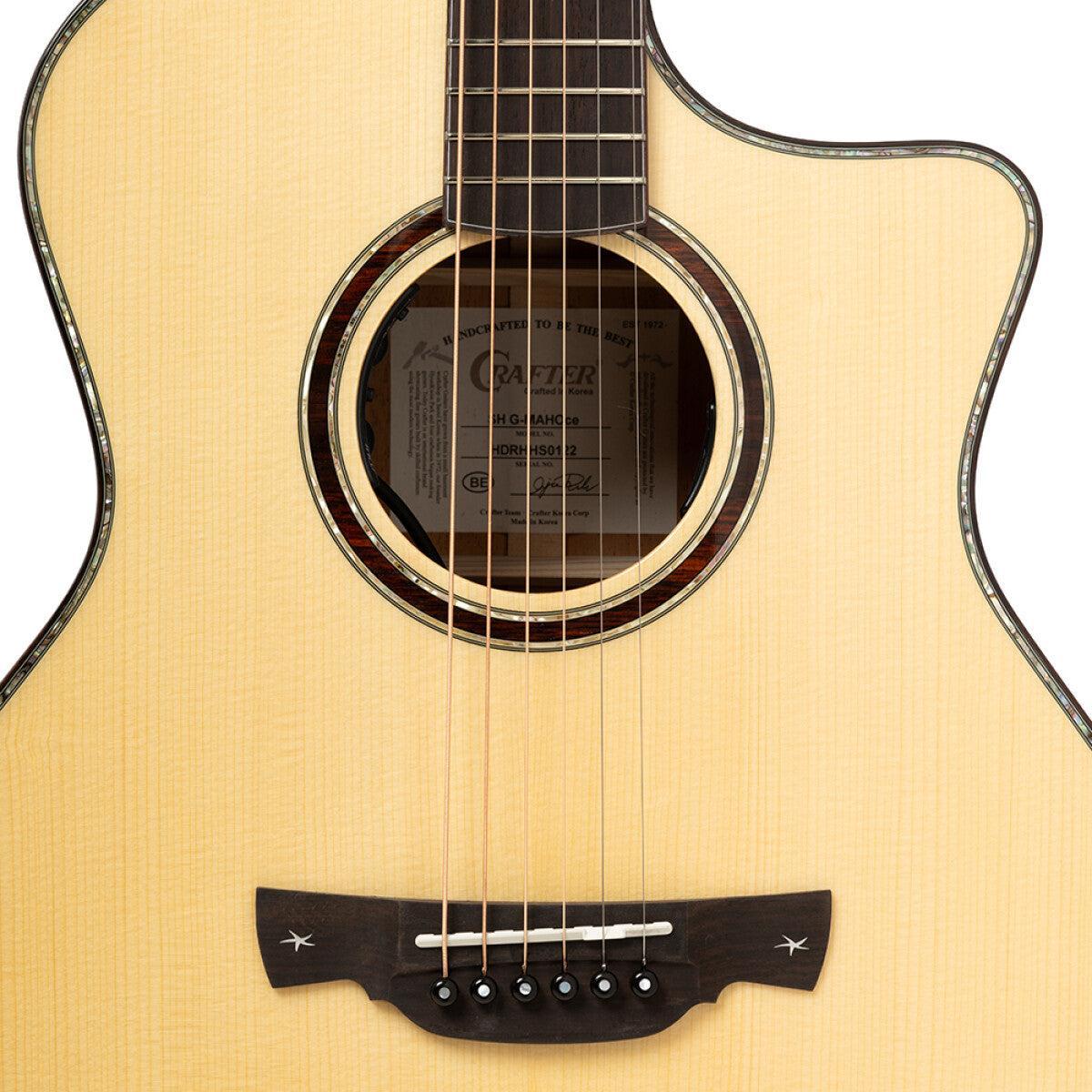 Crafter SH G-MAHO CE – Grand Auditorium western-guitar med massivt gran- og mahognikrop