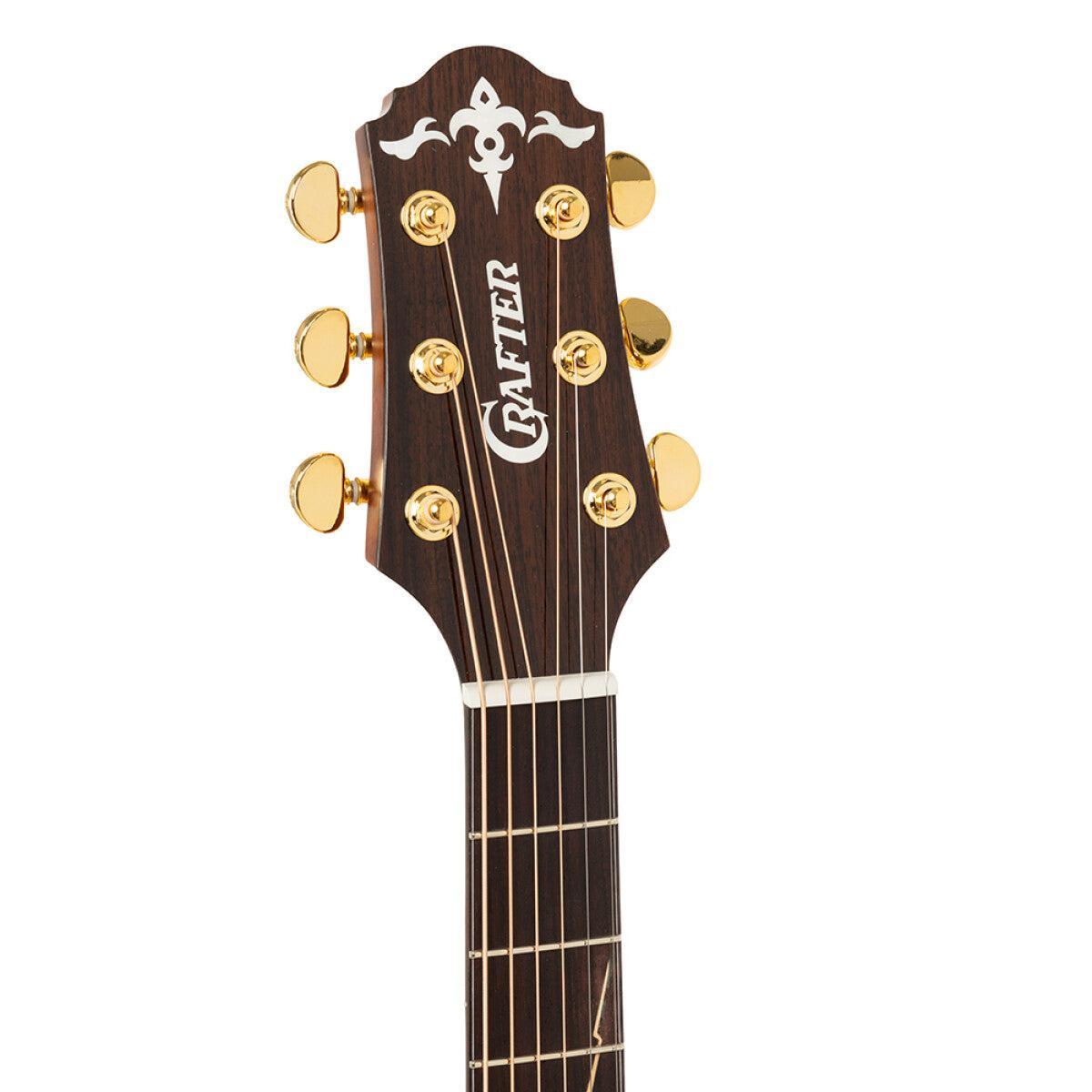 Crafter SR G-1000CE – Grand Auditorium western-guitar med massivt gran- og palisanderkrop