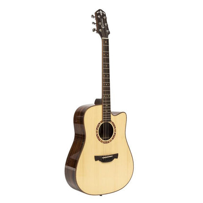 Crafter STG D16CE PRO Dreadnought guitar m/massiv gran dæk og DS-2 preamp system