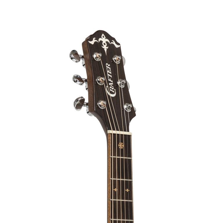 Crafter STG D16CE PRO Dreadnought guitar m/massiv gran dæk og DS-2 preamp system