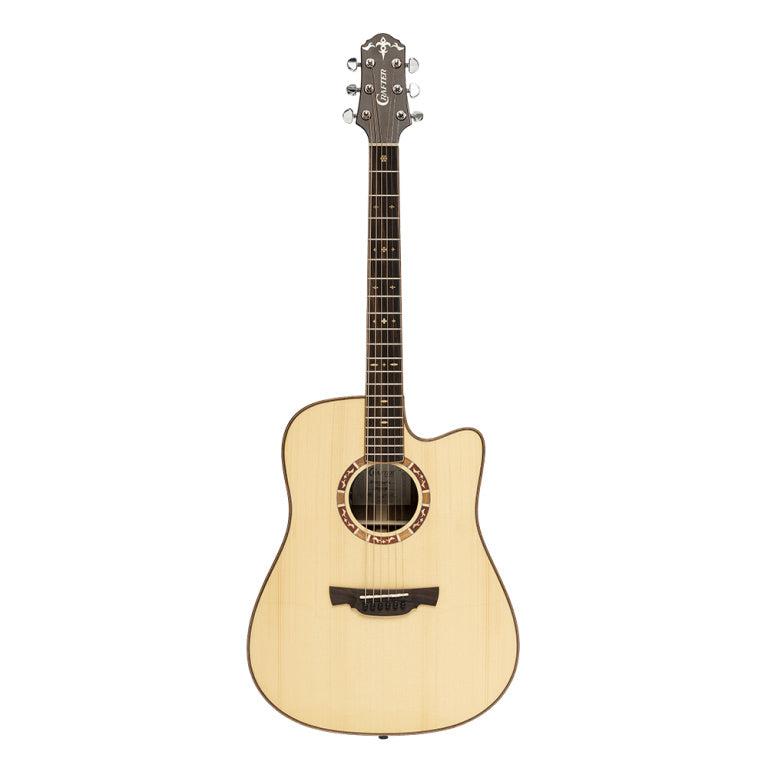 Crafter STG D16CE PRO Dreadnought guitar m/massiv gran dæk og DS-2 preamp system