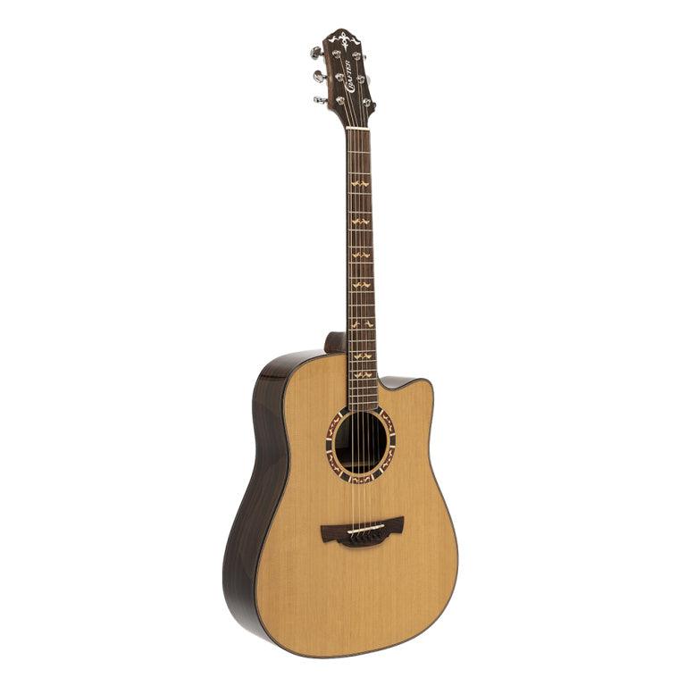 Crafter STG D18CE PRO – Stage Series dreadnought elektroakustisk guitar med massivt cedertræsdæk