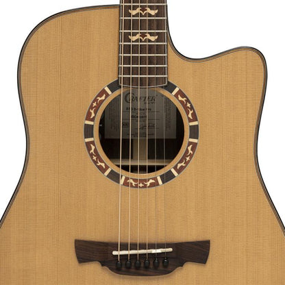 Crafter STG D18CE PRO – Stage Series dreadnought elektroakustisk guitar med massivt cedertræsdæk