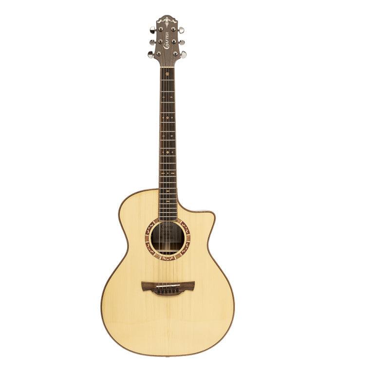 Crafter STG G16CE PRO Grand auditorium guitar m/massiv gran dæk og DS-2 preamp system