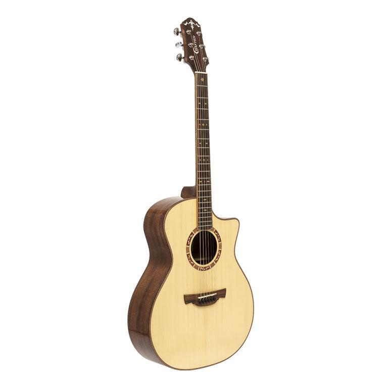 Crafter STG G16CE PRO Grand auditorium guitar m/massiv gran dæk og DS-2 preamp system