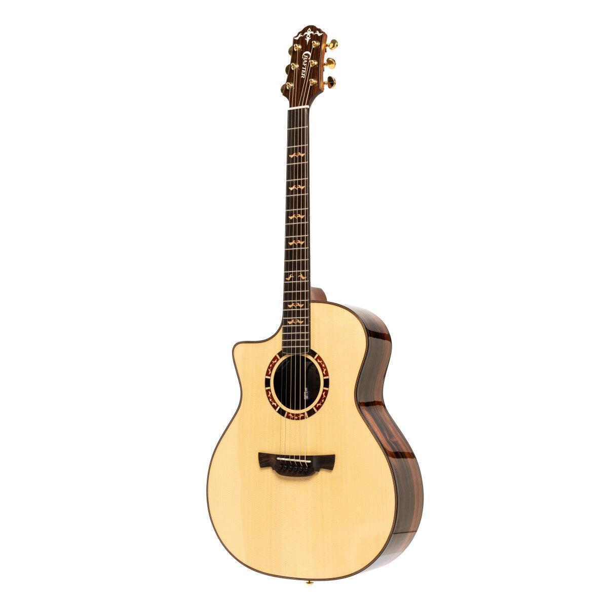 Crafter STG G22CE PROLH Stage series 22, Grand Auditorium elektrisk-akustisk guitar med massiv gran, venstrehåndsmodel