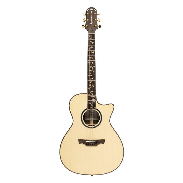 Crafter STG T28CE PRO – Orchestra western guitar med massiv gran top