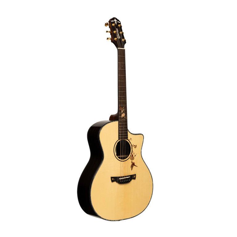 Crafter TB G-1000CE Grand auditorium E/A guitar med massiv gran dæk - 50 års jubilæumsmodel