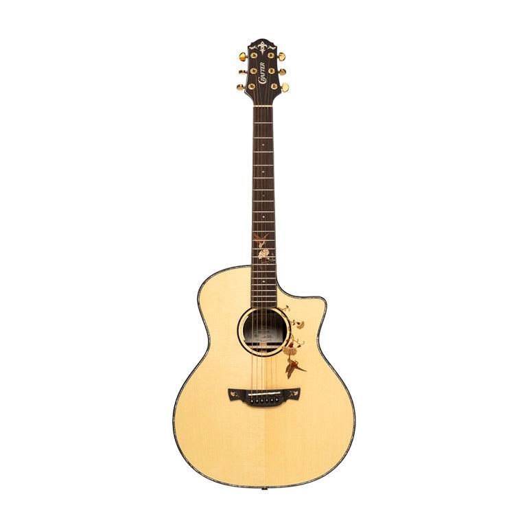 Crafter TB G-1000CE Grand auditorium E/A guitar med massiv gran dæk - 50 års jubilæumsmodel