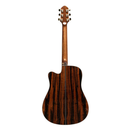 Crafter VL D22CE VVS Cutaway Dreadnought Akustisk-Elektrisk Guitar med Massivt VVS Grantræsdæk